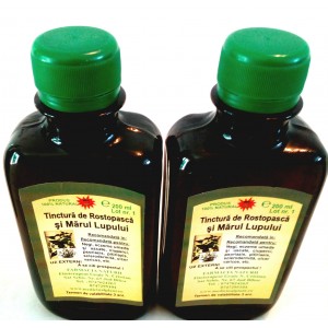 Tinctură de rostopască şi mărul lupului (200ml) Tinctură de rostopască şi mărul lupului (200ml)